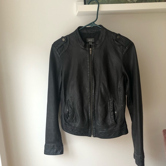 Mexx Leather Jacket - Picture 2 of 7